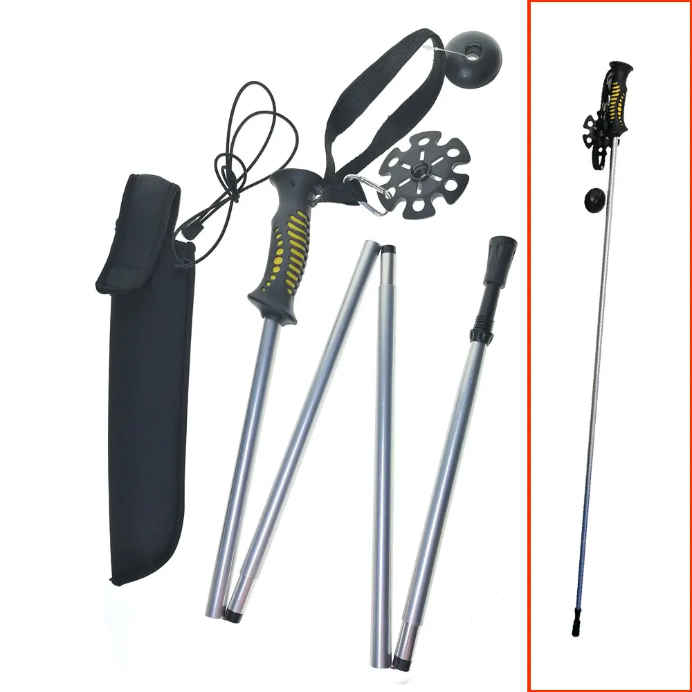 139Cm Gấp Alumimum Lội Nhân Vi - đánh giá và giá Fishing Rod Fly