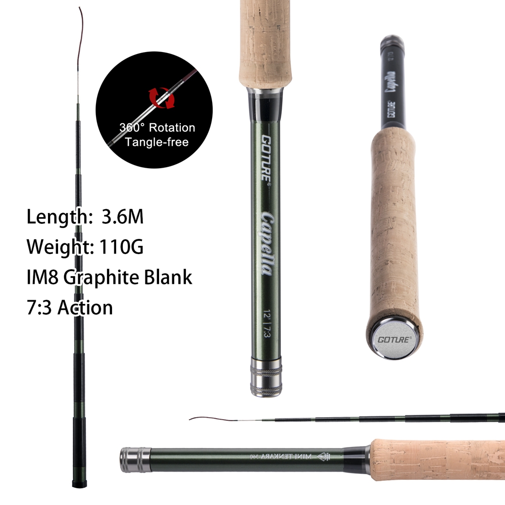 Goture Tenkara Fly Fishing Rod - đánh giá và giá Fishing Rod Combo