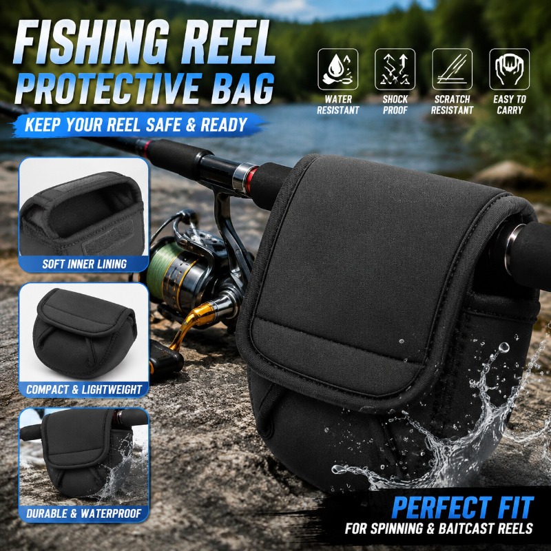 Fishing Reel Protective Cover  - đánh giá và giá Fishing Rod Combo